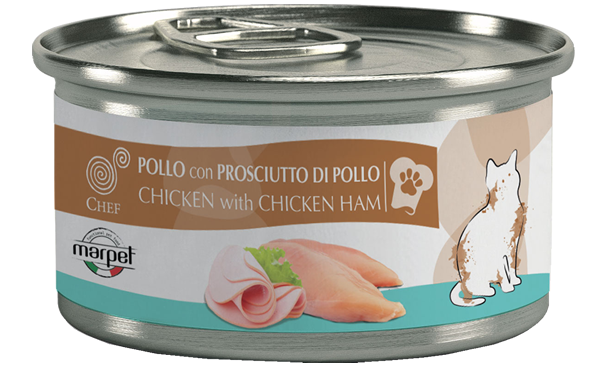 CHEF チキン・チキンハム /成猫⽤