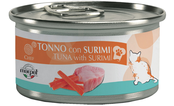 CHEF ツナ・すり⾝ /成猫⽤